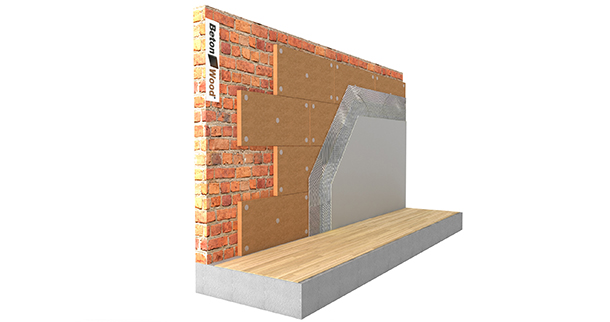 Cappotto termico per condominio per interno  in fibra di legno Protect